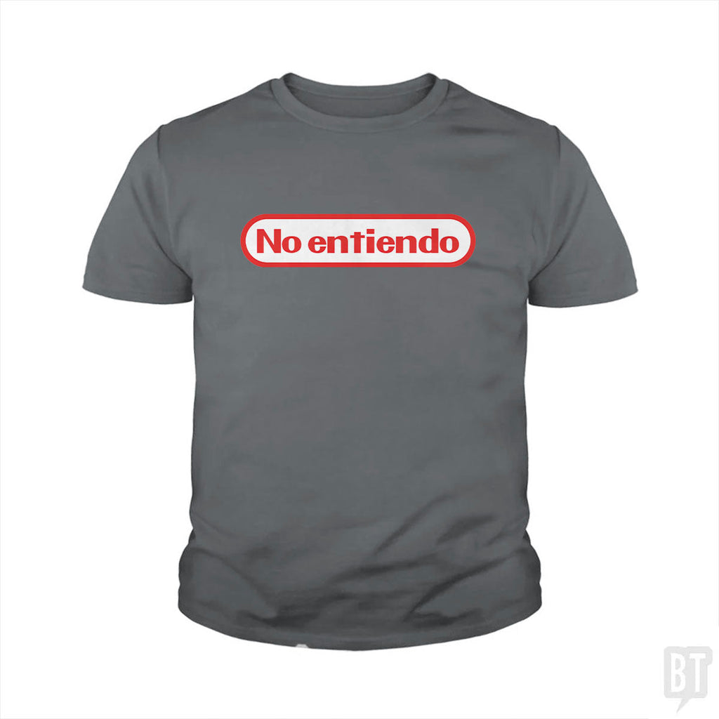 No Entiendo Kids Shirt