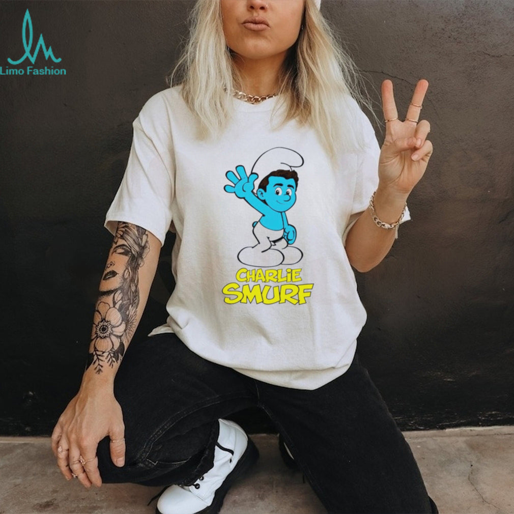 Charlie Smurf Charlie Kirk shirt