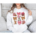 Chic Season Cozy Mexican Inspired Fun Pink Spanish Tuki Donkey Chocolate Motif T-Shirts