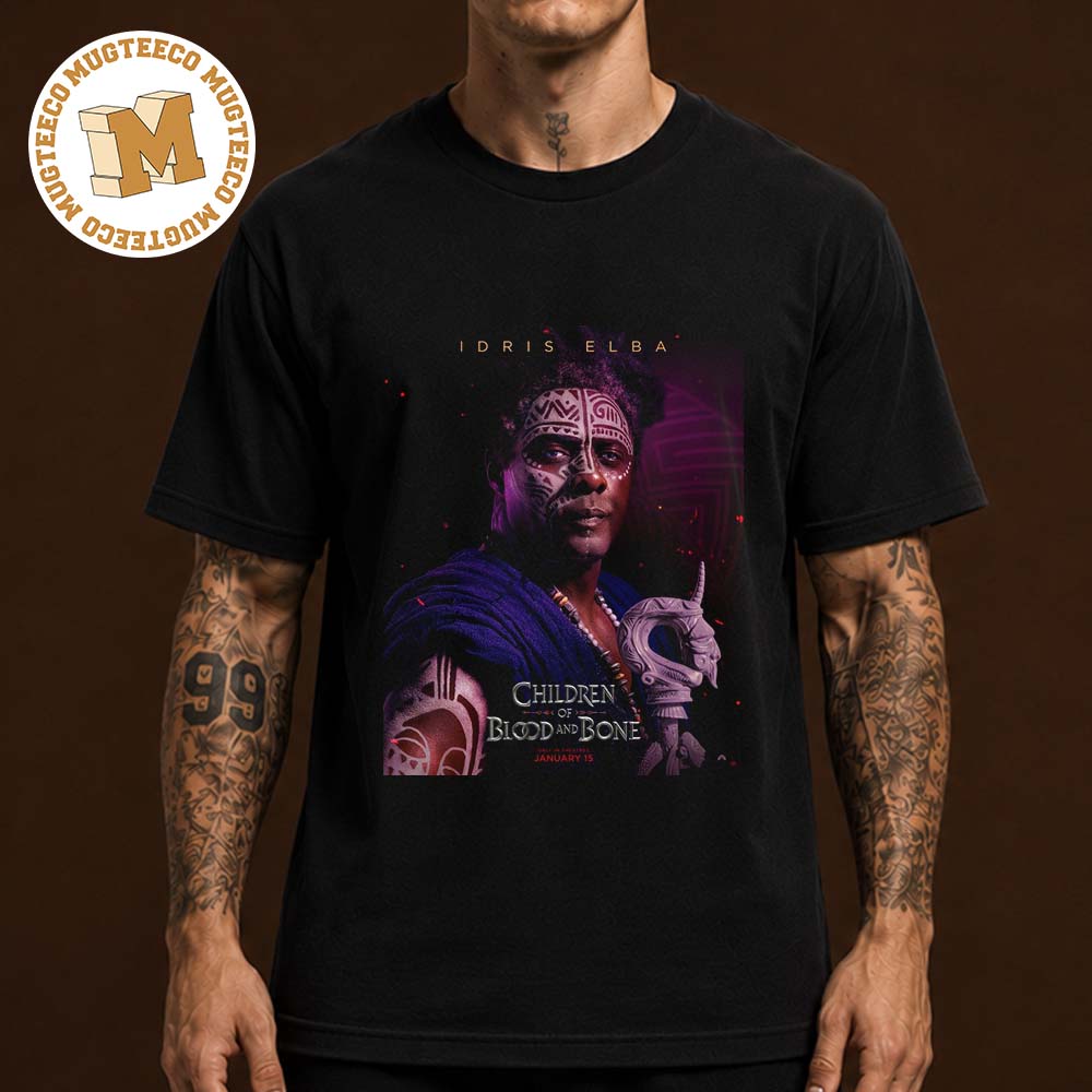 Children of Blood and Bone Lekan Character Poster In Theatres On January 15 2027 Unisex T Shirt