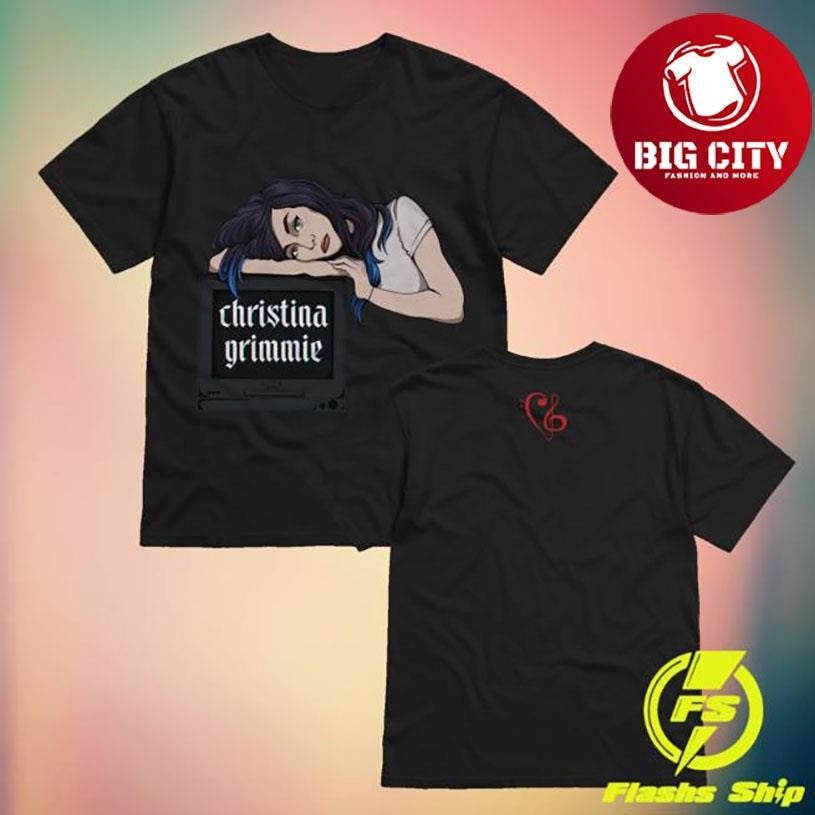 Christina Grimmie Grimmie Tv Two Sided Shirt