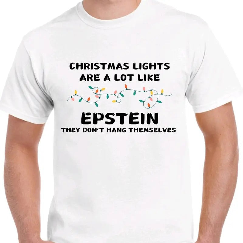 Lights Don'T Hand Themselves Cotton Menswear Top T-Shirts