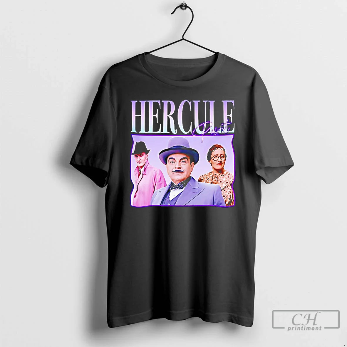 Classic Agatha Christie Hercule Poirot David Suchet Retro