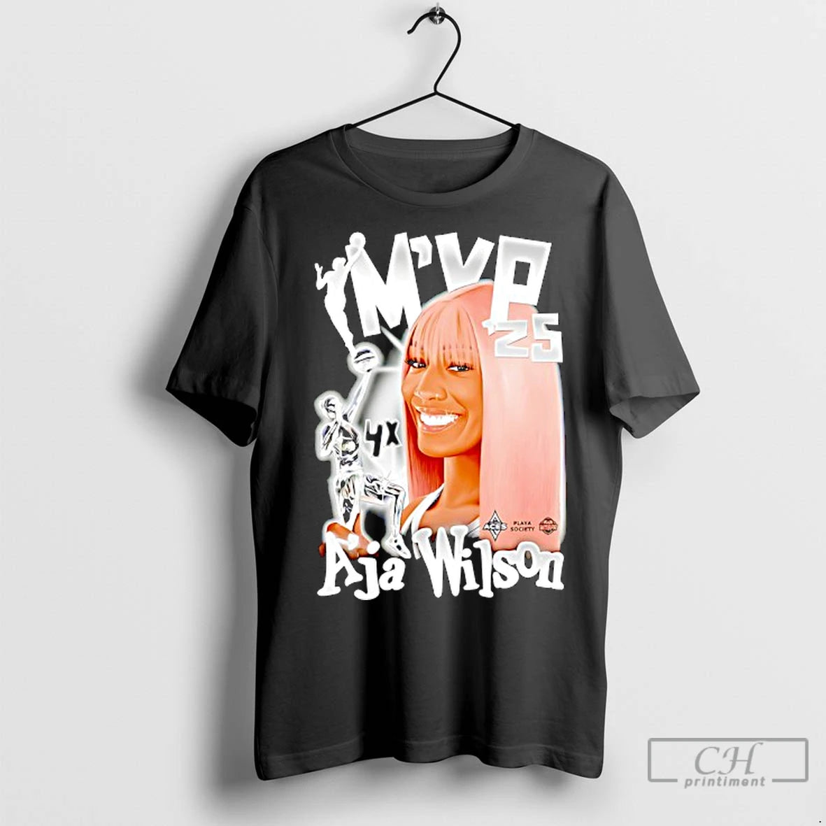 Classic Aja Wilson Mvp Las Vegas Aces Basketball 2025