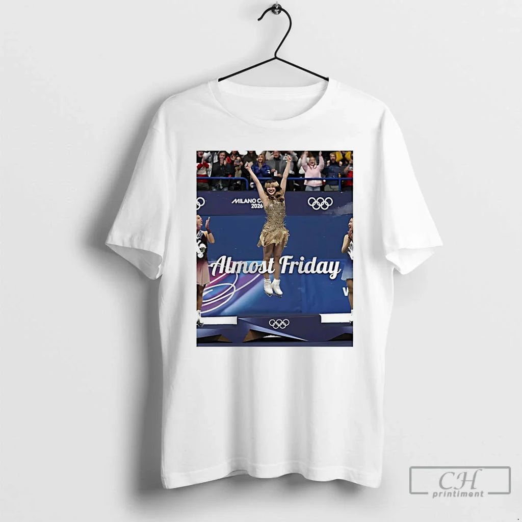 Classic Alysa Liu American Figure Skater 2026 Winter Olympic Almost Friday