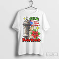 Classic Bad Bunny Feliz Navidad Puerto Rican Flag Merry Christmas