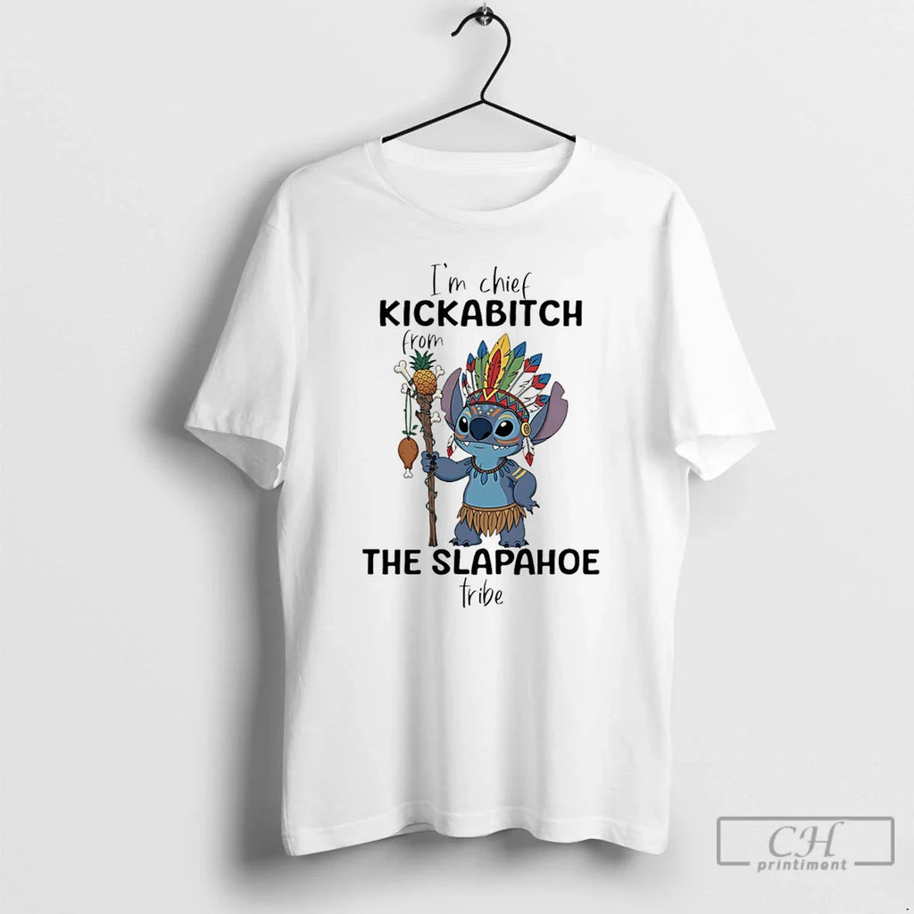 Classic Bluey Im Chief Kickabitch From The Slapahoe Tribe