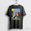 Classic Cam Newton Slap Alabama Crimson Mascot Cartoon