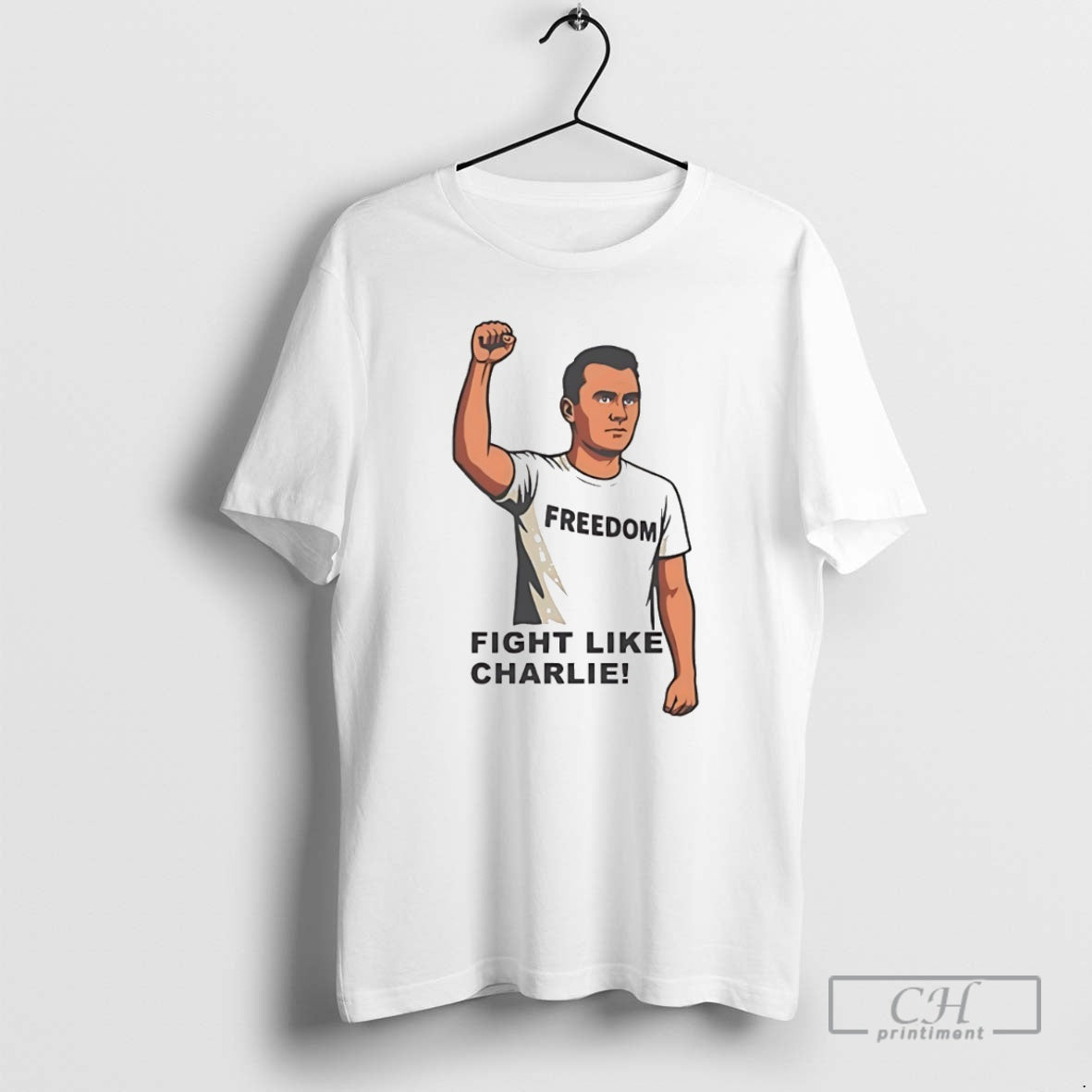 Classic Charlie Kirk Fight Like Freedom Shirt Sweater