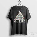 Classic Christmas Tree Tangled Lights