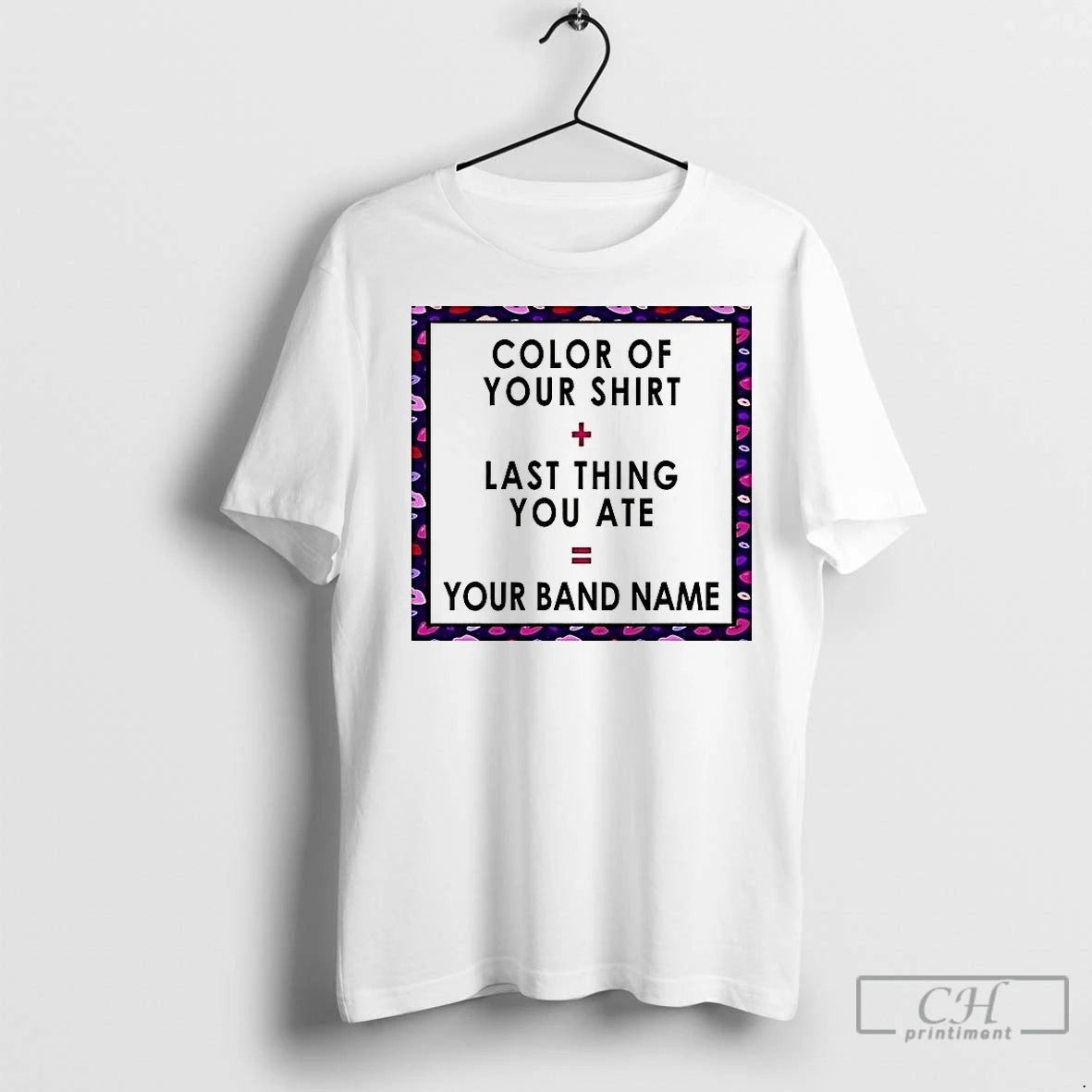Classic Color Of Your Last Thing Ate Your Band Name