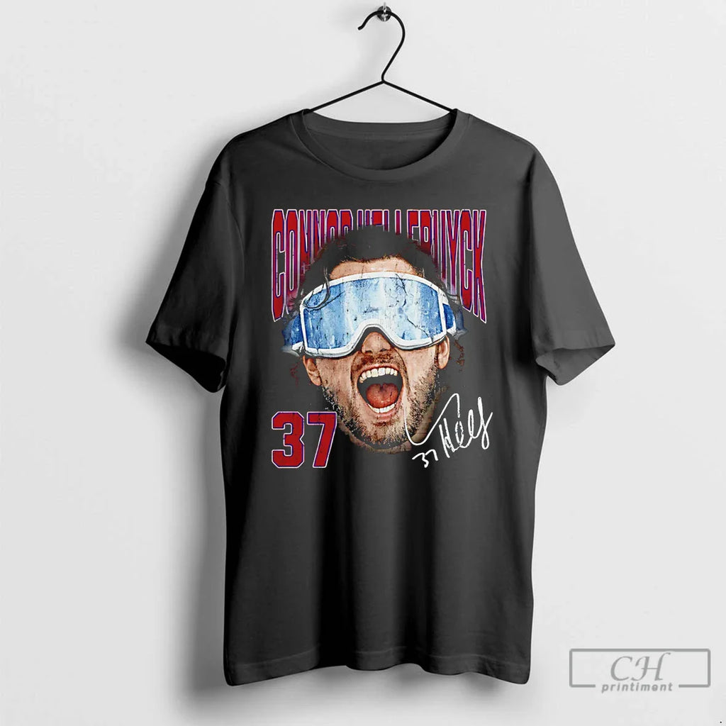 Classic Connor Hellebuyck Winnipeg Jets Goggles Big Head
