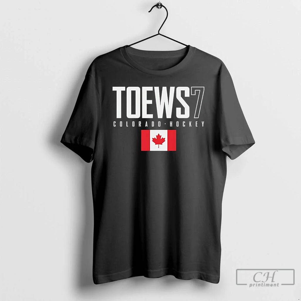 Classic Devon Toews Colorado Canada Elite Number And Name