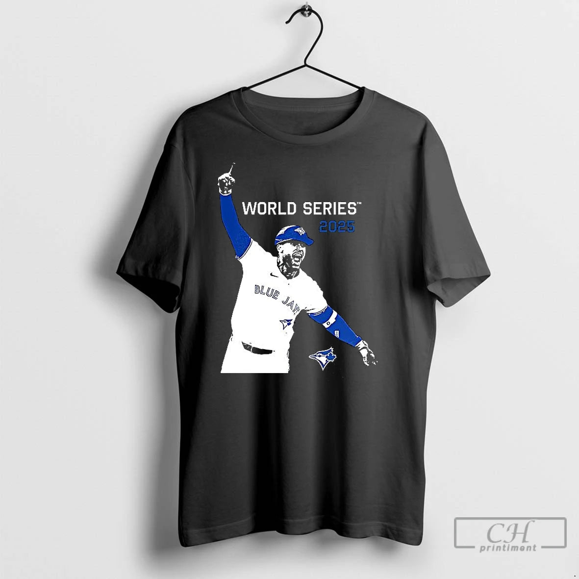 Classic George Springer Toronto Blue Jays Mbl World Series 2025 Player Graphic