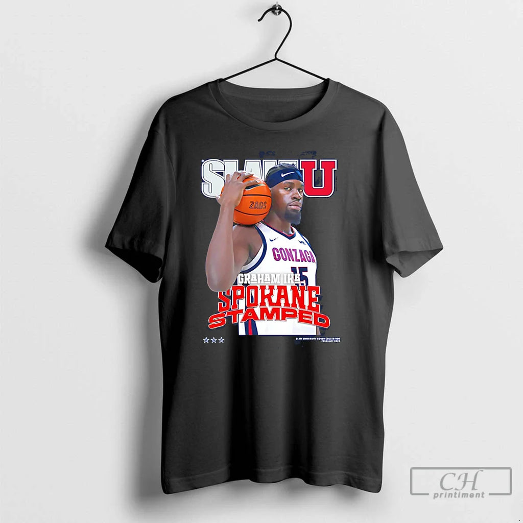 Classic Graham Ike Gonzaga Bulldogs Spokane Stamped Slamu