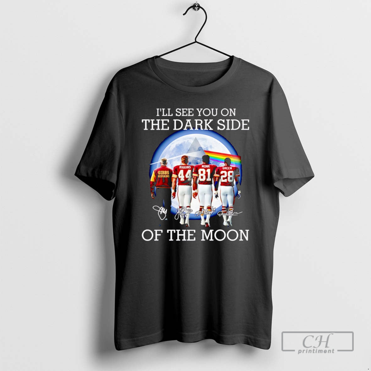 Classic Ill See You On The Dark Side Of The Moon Washington Redskins Shirt Sweater