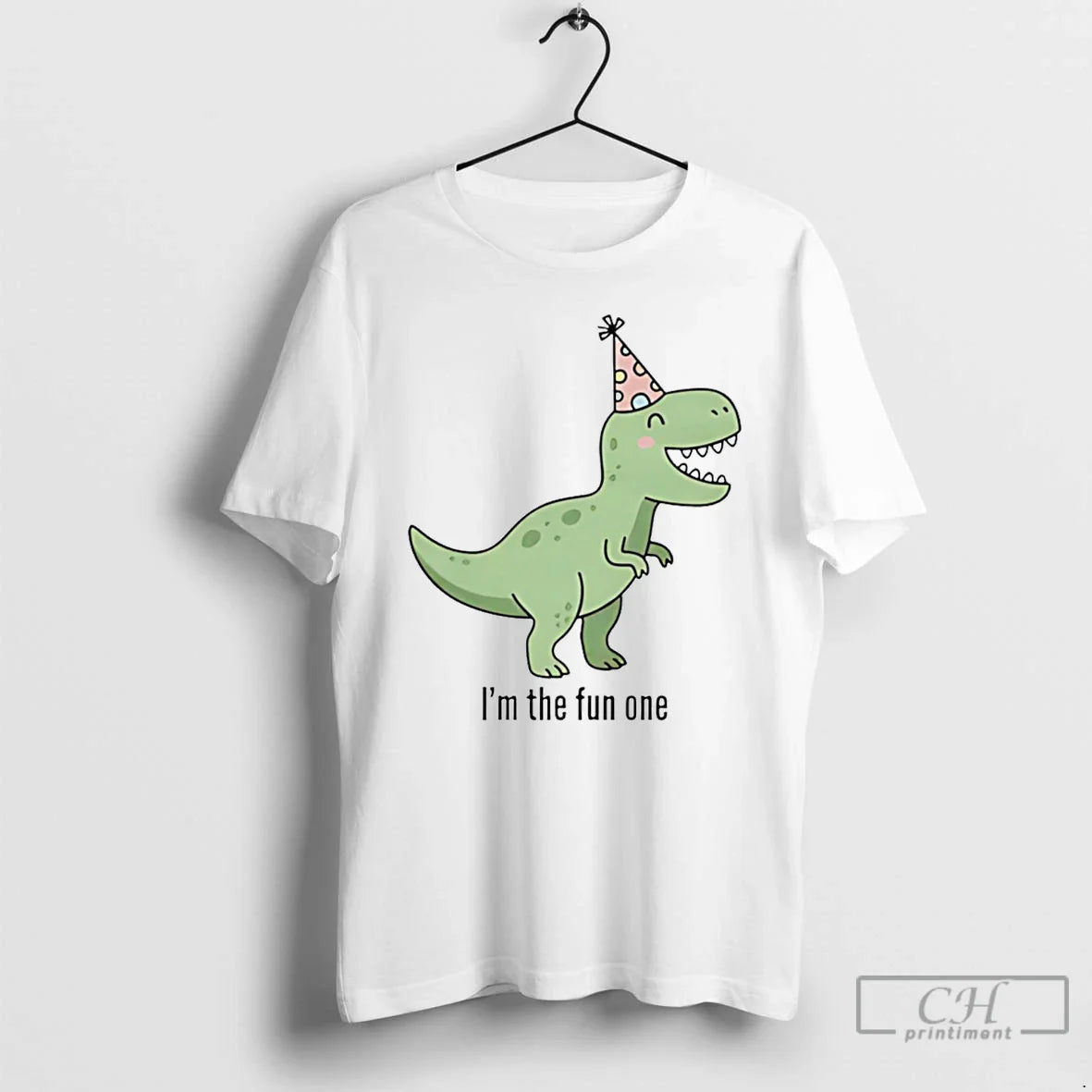 Classic Im The Fun One Dinosaur