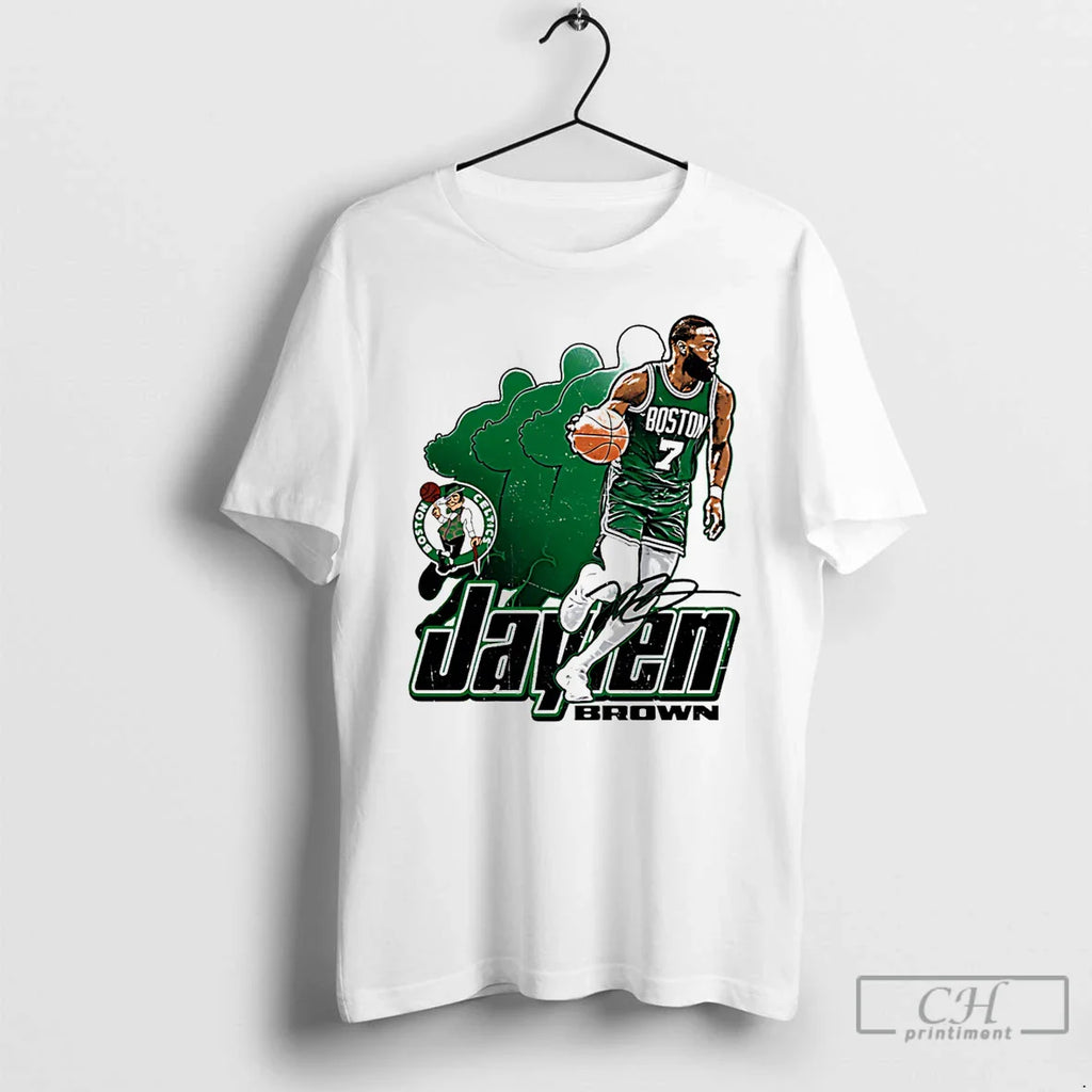 Classic Jaylen Brown Boston Celtics Retro Signature