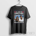 Classic Jersey Shore All I Want For Christmas And Were Spiraling Ugly Holiday Shirt Sweater