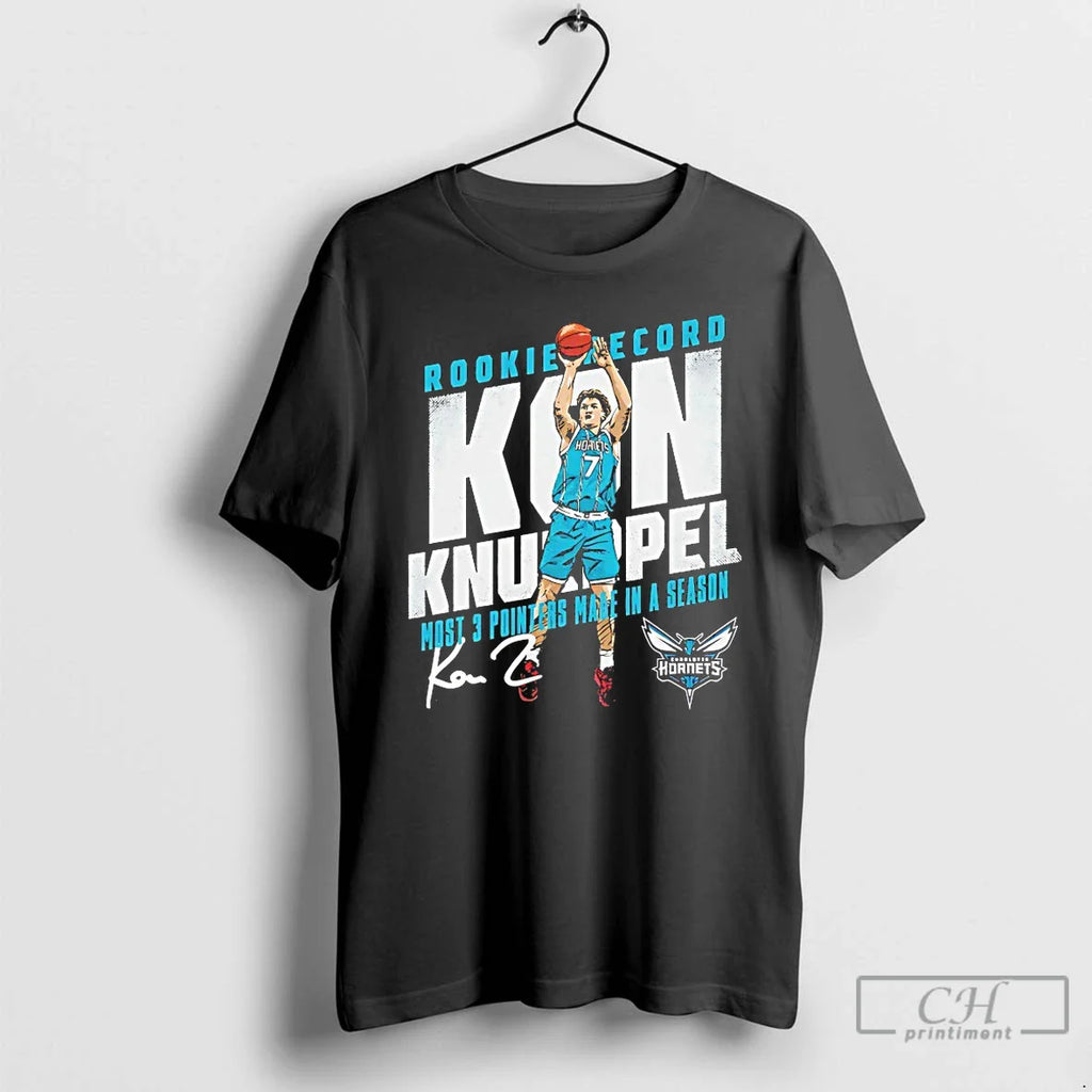 Classic Kon Knueppel Charlotte Hornets Rookie Record