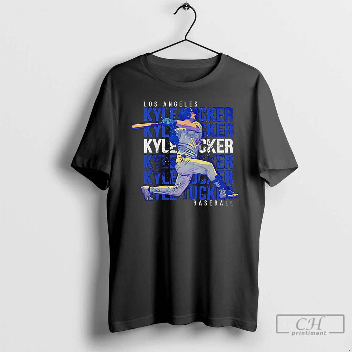 Classic Kyle Tucker Los Angeles Dodgers Name Repeat