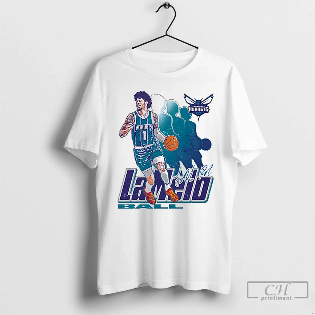 Classic Lamelo Ball Charlotte Hornets Retro Signature