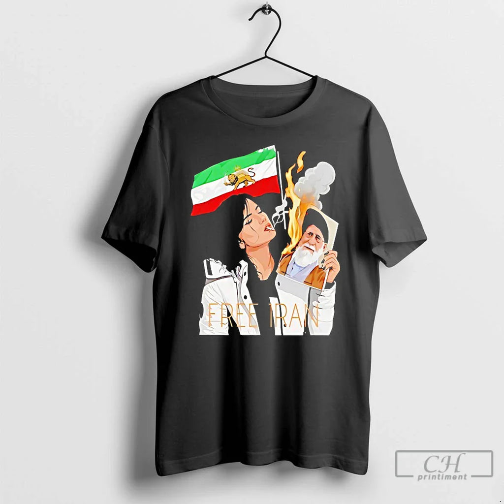 Classic Lion And Sun Flag Persian Free Iran