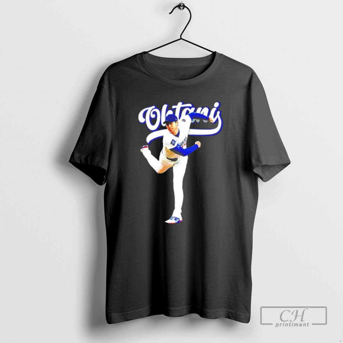 Classic Los Angeles Dodgers Shohei Ohtani Pose Graphic Shirt Sweater