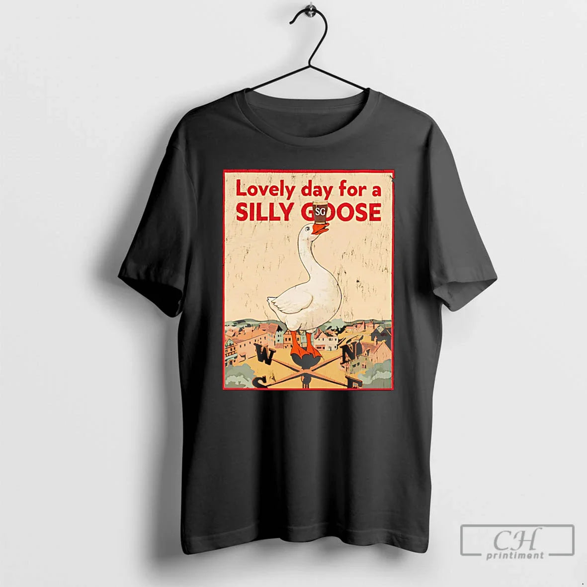 Classic Lovely Day For A Silly Goose Vintage