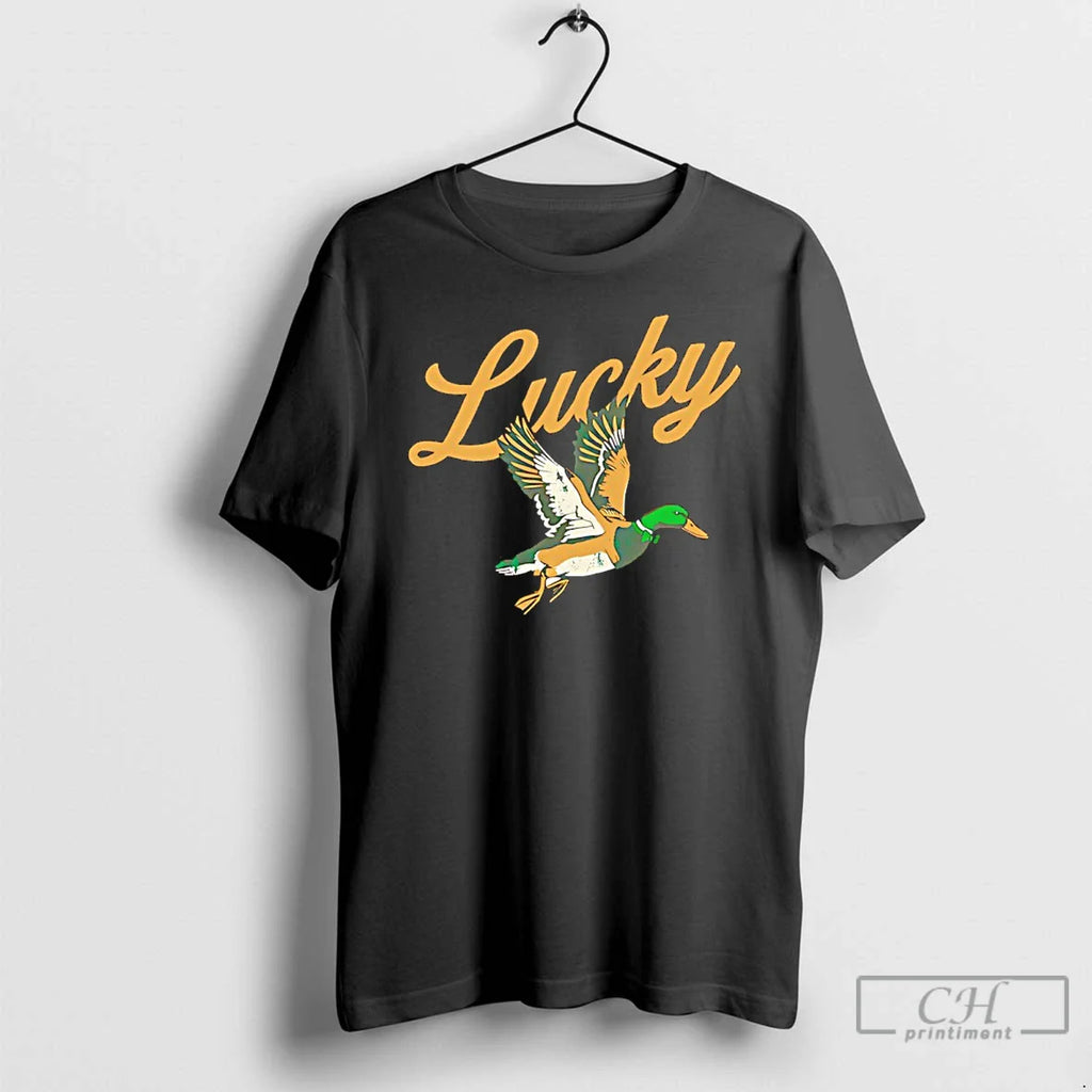 Classic Lucky Duck Irish Shamrock St Patricks Day