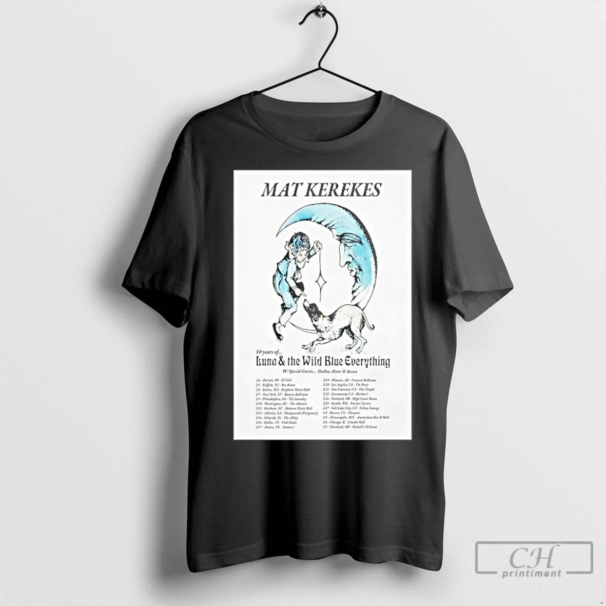 Classic Mat Kerekes 10 Years Of Luna The Wild Blue Everything Tour 2026