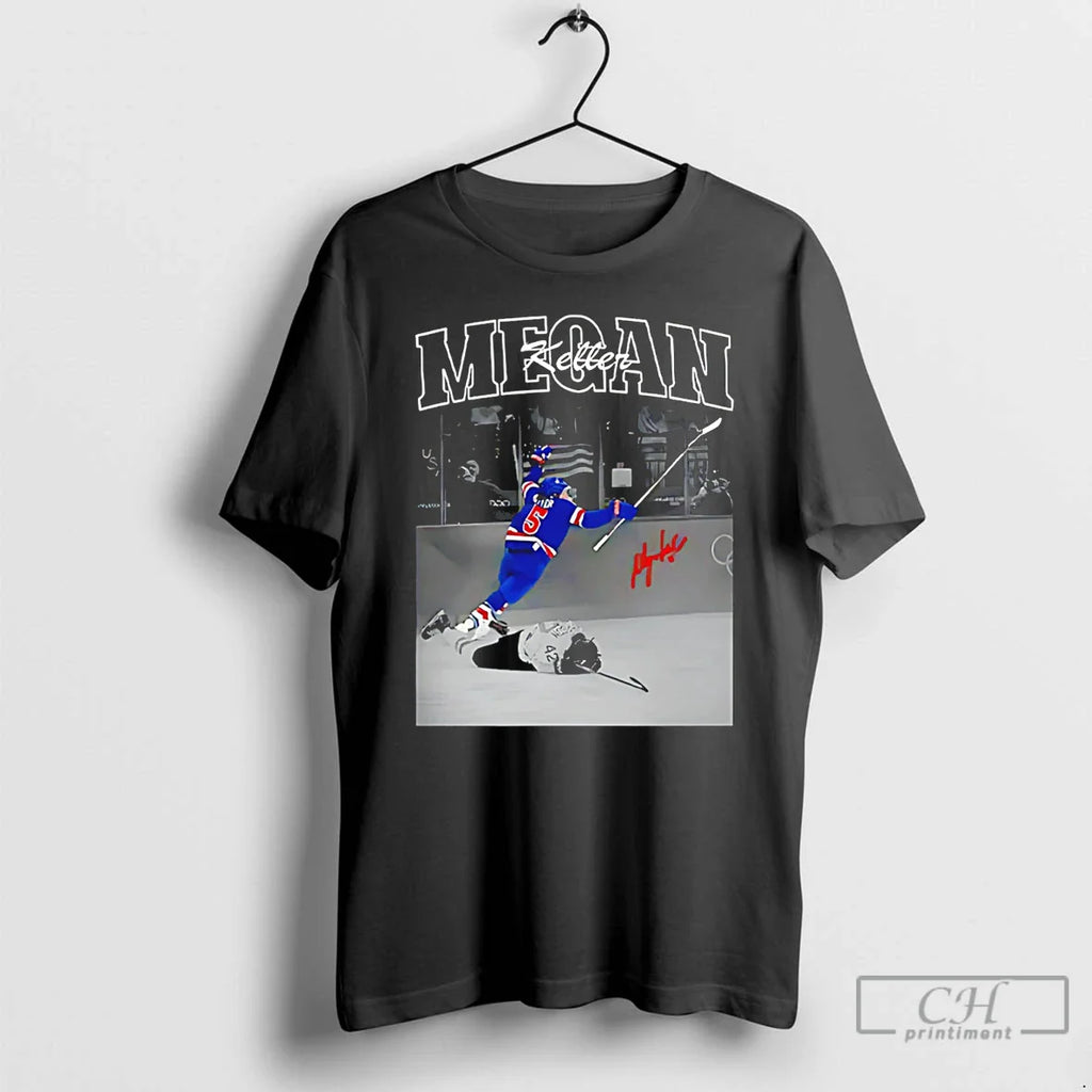 Classic Megan Keller Usa Champion Hockey Signature