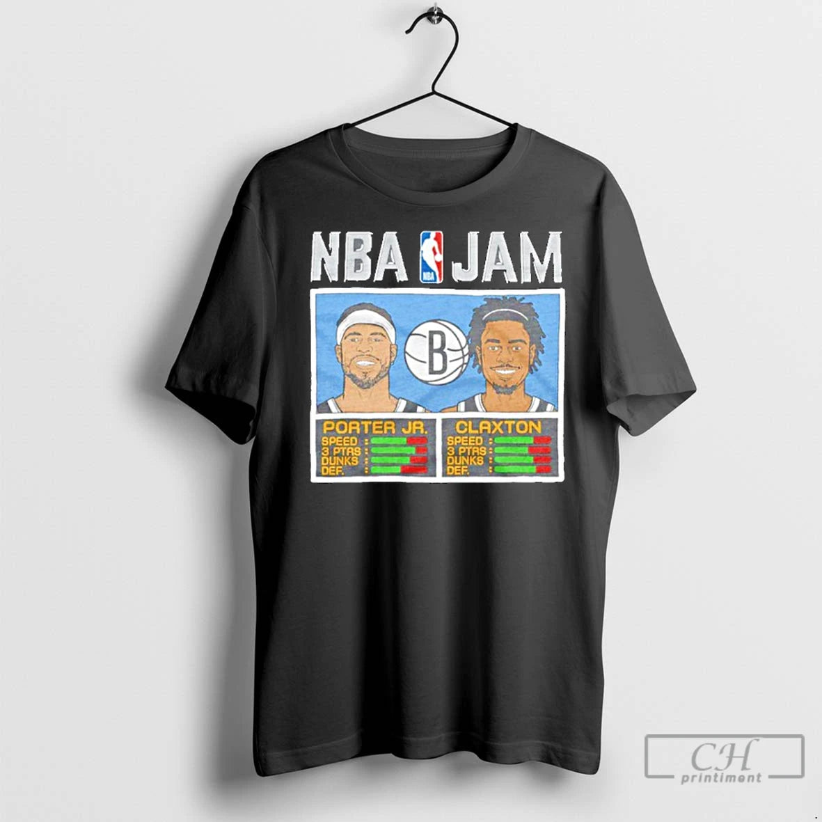 Classic Nba Jam Nets Porter Jr And Claxton