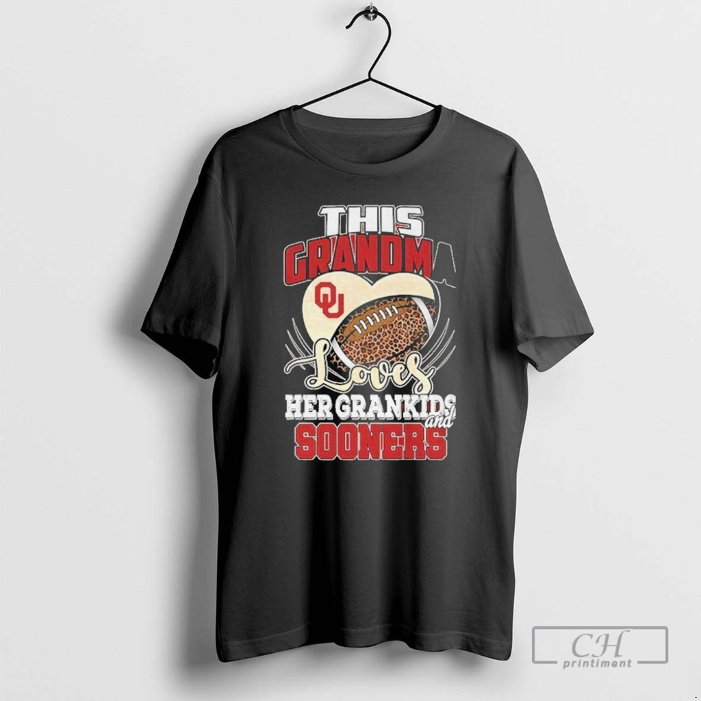 Classic Oklahoma Sooners This Grandma Loves Her Grandkid And Sooners 2025 Shirt Sweater
