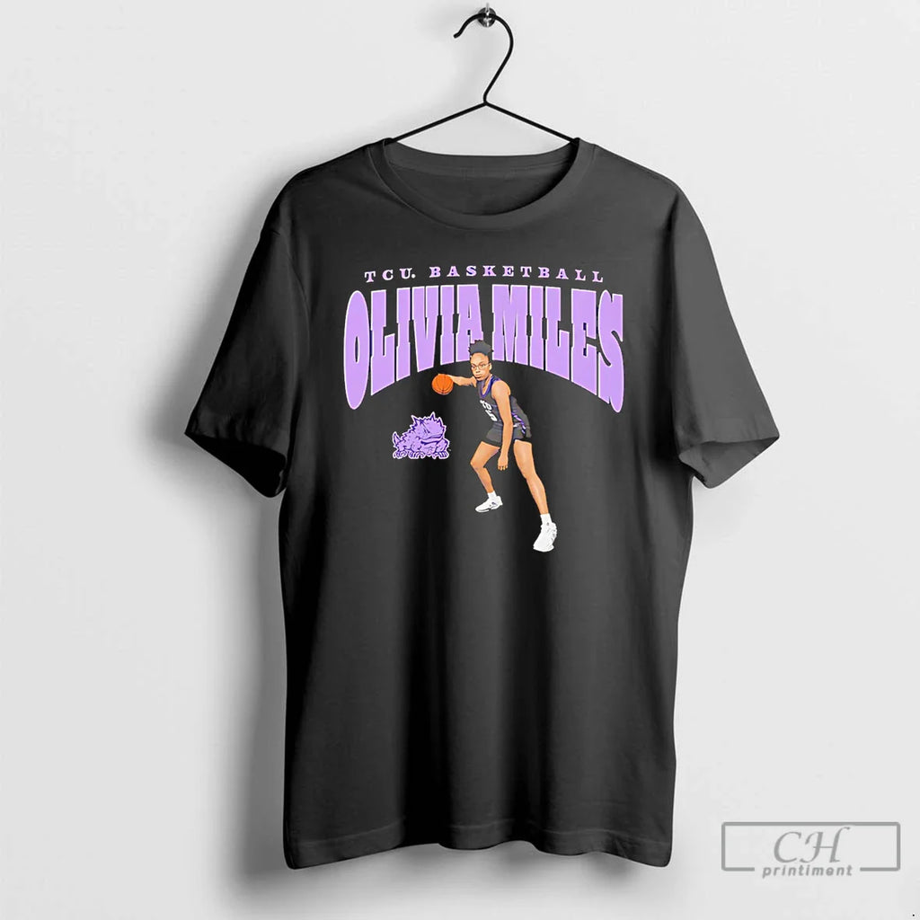 Classic Olivia Miles Tcu Horned Frogs Graphic