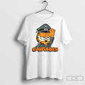 Classic Orange Cat Police Garfuhrer Funny Meme