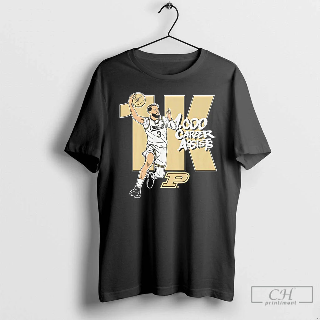 Classic Purdue Boilermakers Braden Smith 1000 Career Assists