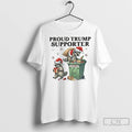 Classic Raccoons Christmas Hat Proud Trump Supporter