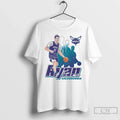 Classic Ryan Kalkbrenner Charlotte Hornets Retro Signature