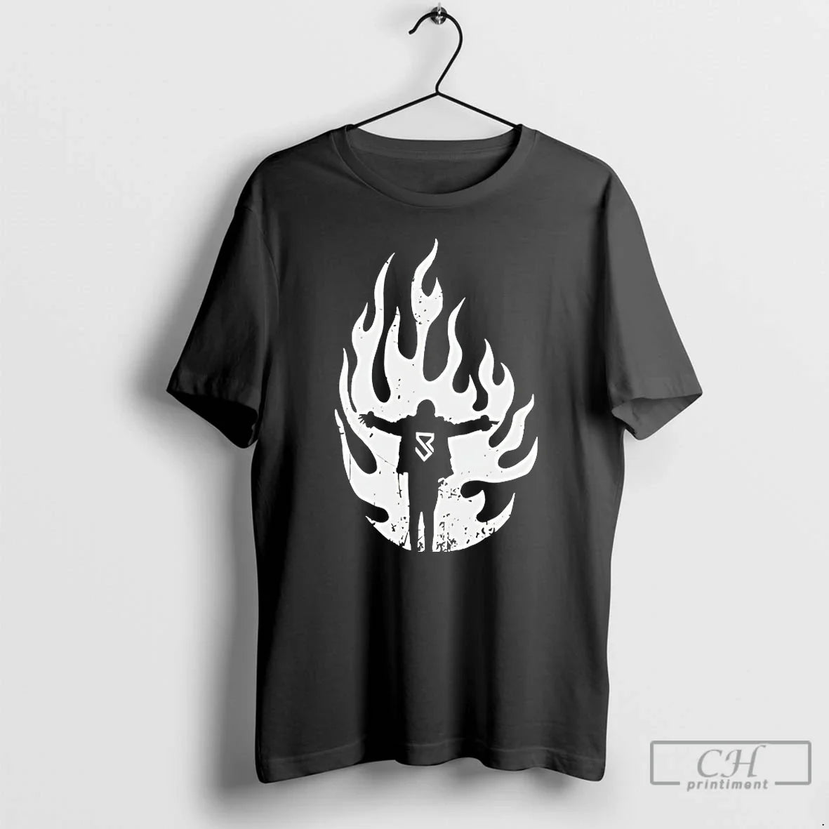 Classic Seth Rollins Flames