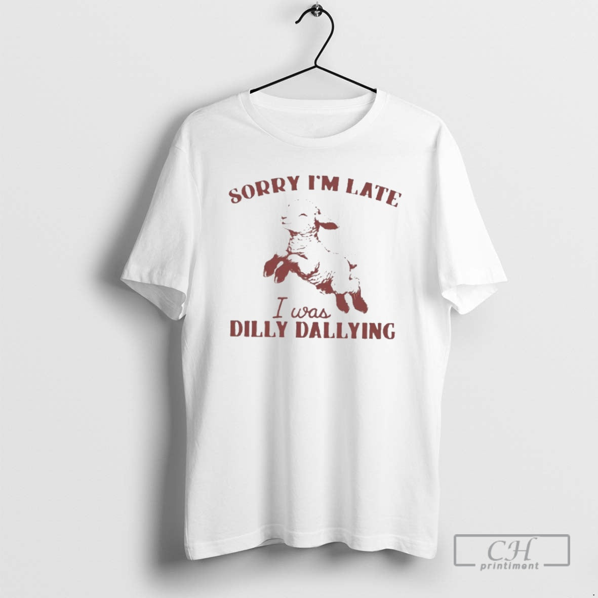 Classic Sheep Sorry Im Late I Was Dilly Dallying Shirt Sweater