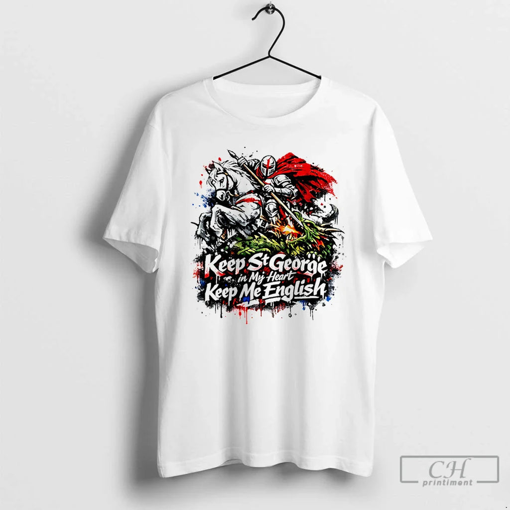 Classic St George Slaying Dragon Paint Effect