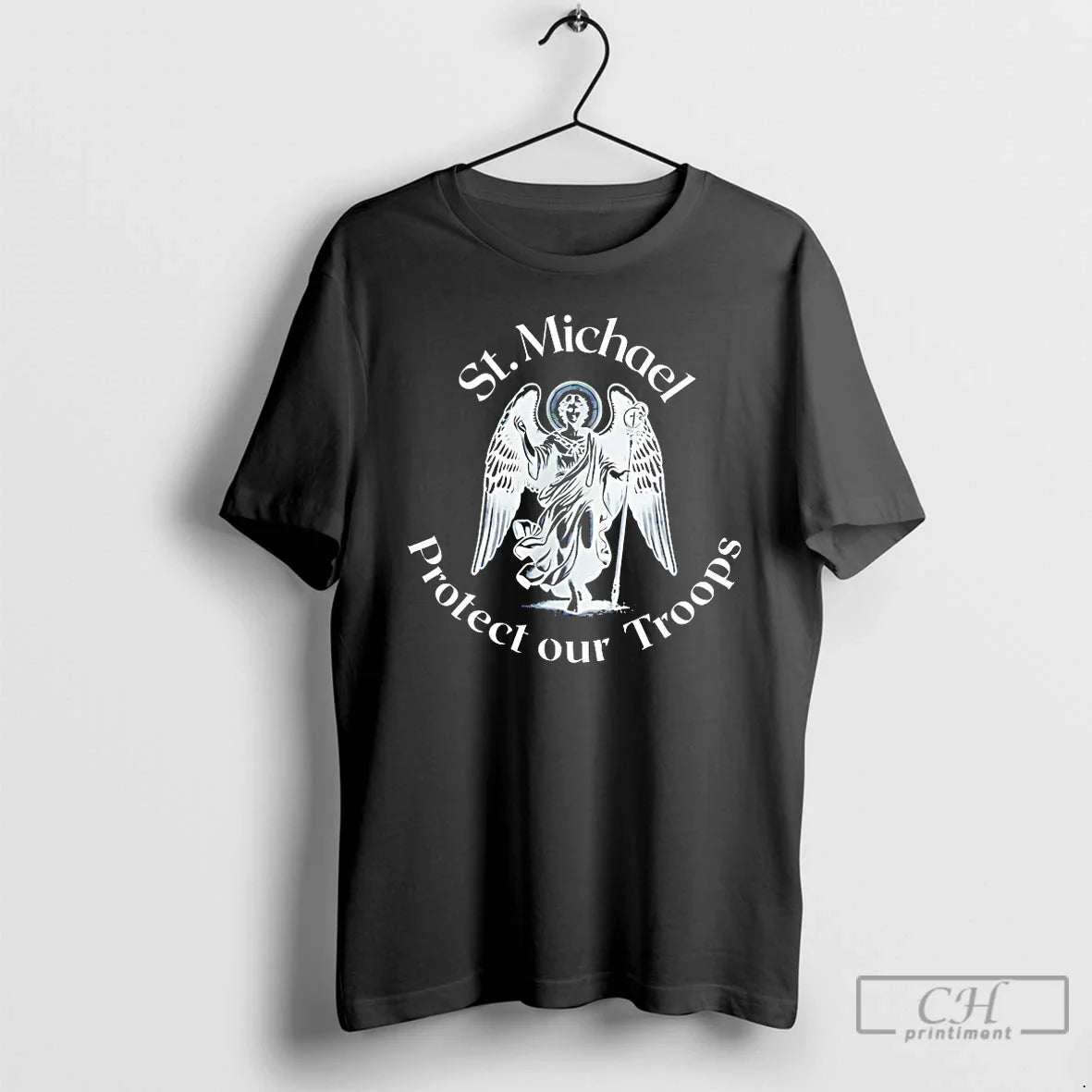 Classic St Michael Protect Our Troops