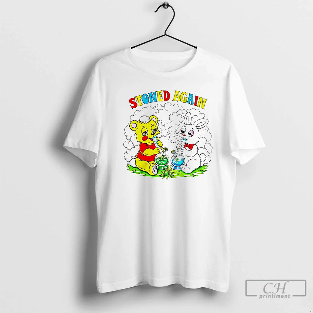 Classic Stoned Again Rabbits And Bears Smoke Weeds