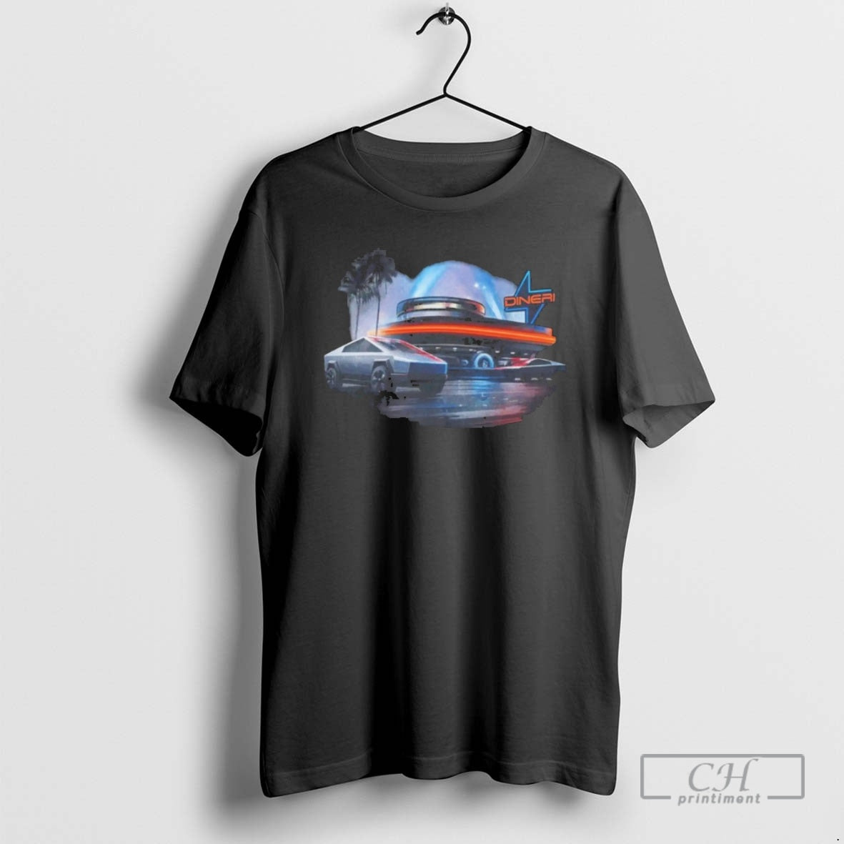 Classic Tesla Hollywood Retro Diner Shirt Sweater