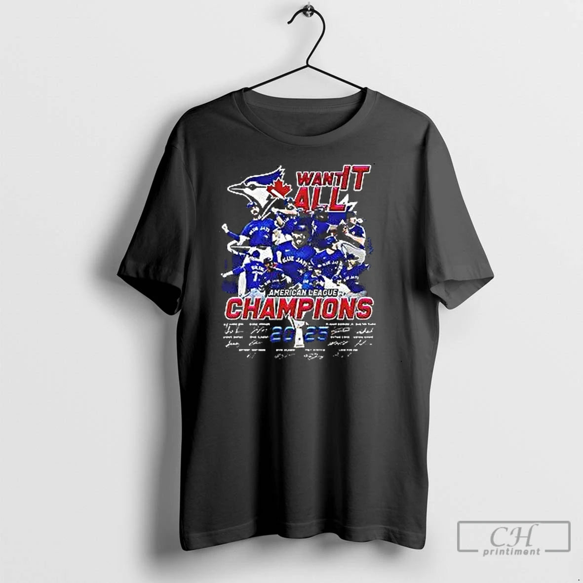 Classic Toronto Blue Jays Want It All American League Champions