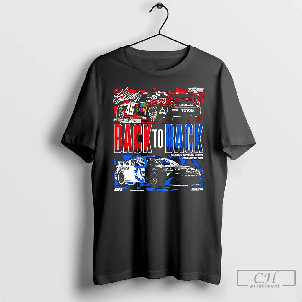 Classic Tyler Reddick Back To Back Wins Daytona 500 Champions 2026 Back T Shirts Sweater
