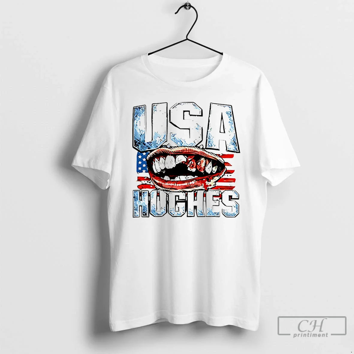 Classic U S A Hughes 2026 Gold Medal Champions Bloody Teeth