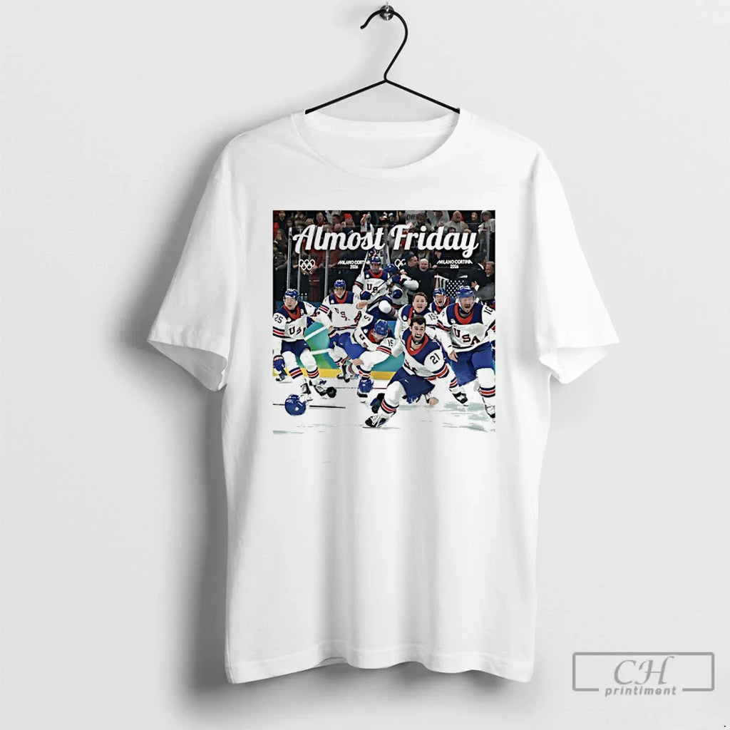 Classic Usa Hockey Miracle On Ice Almost Friday