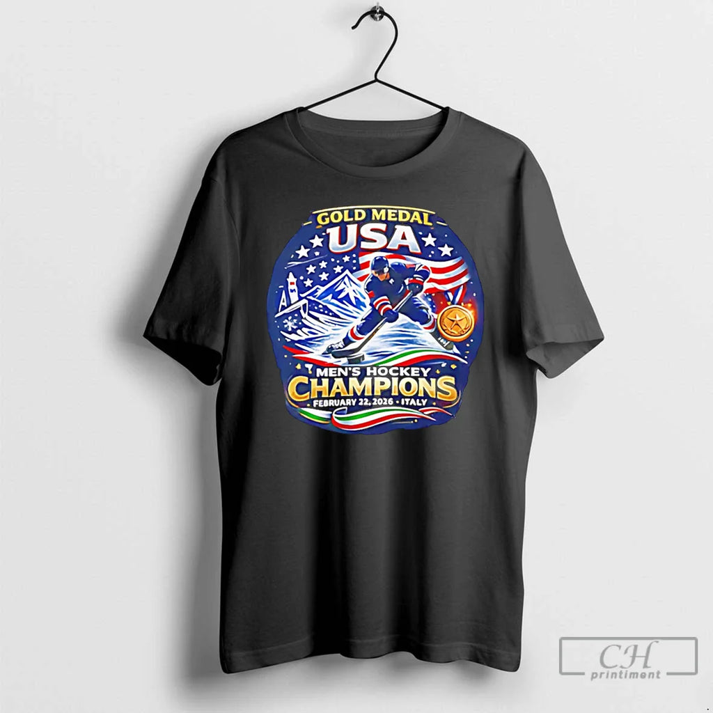Classic Usa Mens Hockey Gold Medal Champions 2026